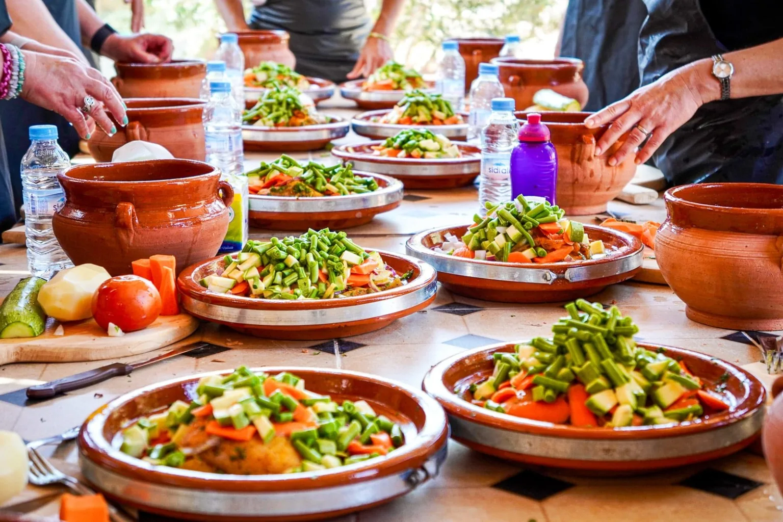 Moroccan cooking class