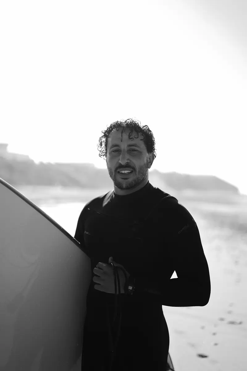 Portrait of Hassan, surf coach